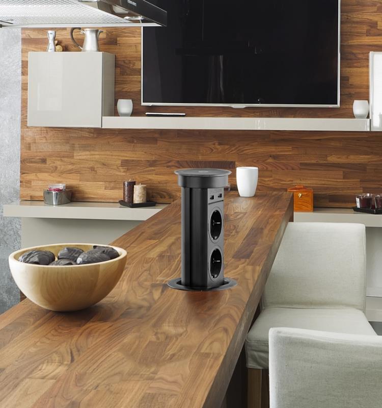 kitchen socket pop up 2