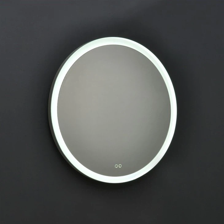 Anti-Fog Round Smart Framed Mirrors