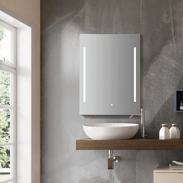 Touch Sensor Frameless LED Lighted Mirror